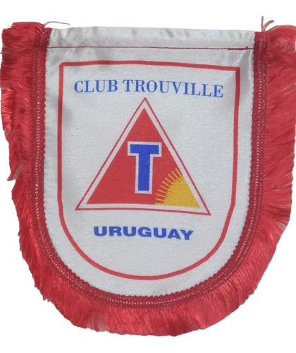 Banderín Trouville De 26 X 19cm En Tela De Buena Calidad