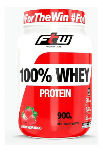 Whey Protein 100% Pote 900g - Ftw