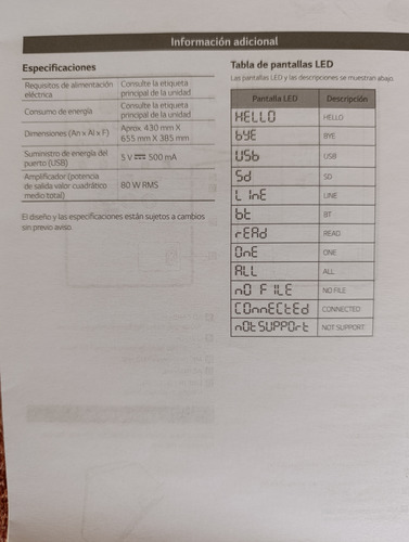 Corneta Bluetooth LG Modelo Rm2 Serie Xboom Nueva