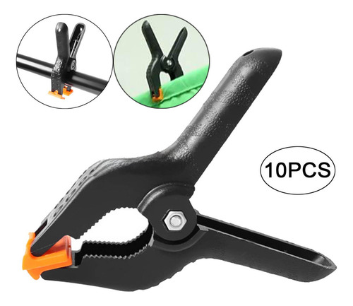 10 Peças De Grampos Para Fundo De Cenário