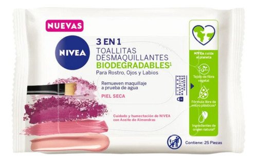 Nivea Toallitas Desmaquillantes Suaves Nivea Piel Seca 25 Un