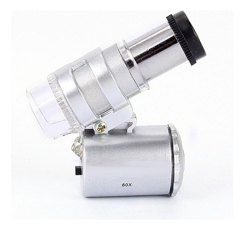 A Microscopio Bolsillo Mini Lupa Lupa For Joyería 60x