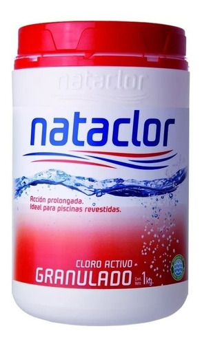 Cloro Granulado Disolución Lenta Nataclor Por 1 Kg