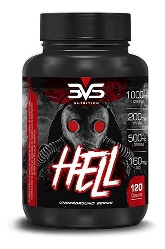 Promoção Termogênico 3vs 10x Hell 120 Cápsulas + Nf-e