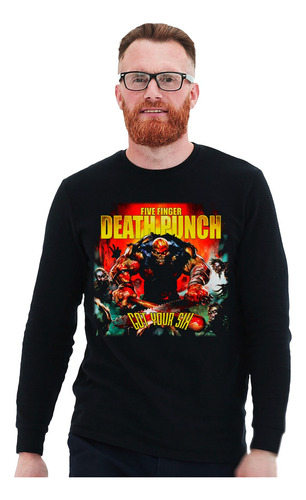 Polera Ml Five Finger Death Punch Got Your Six Rock Abominat