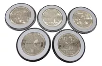 Comprar Set 5 Medallas Monedas Amlo Andres Manuel Lopez Obrador