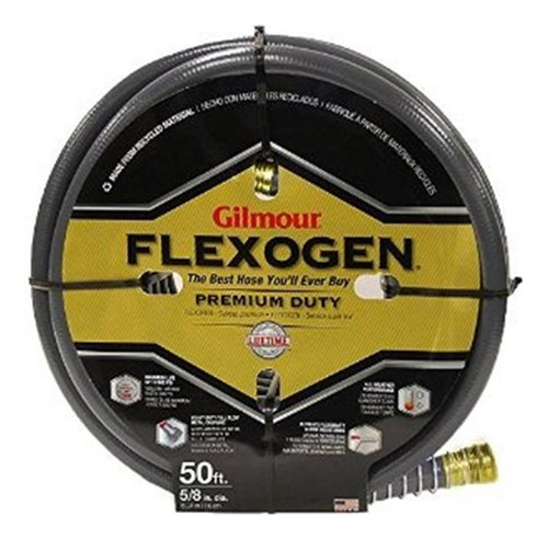 Gilmour 10058050 8 Capas Flexogen Manguera 5/8 Pulgadas Por 