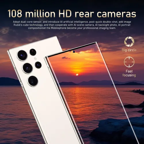 Smartphone Android Barato C23 Ultra 6.8 Pulgadas 6 Gb + 256