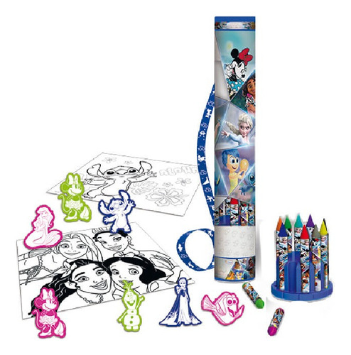 Mega Set De Arte En Tubo Disney Marvel Shp Tunishop