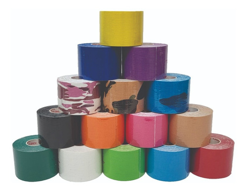 20 Kinesiology  Fita Tape Bandagem 5m X 5 Cm Vc Escolhe  Cor