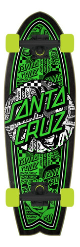 Cruzer Santa Cruz Flier Collage Dot 8.8 X 27.7 Shark