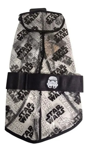 Piloto Para Perro Impermeable Ajustable Star Wars Talle S