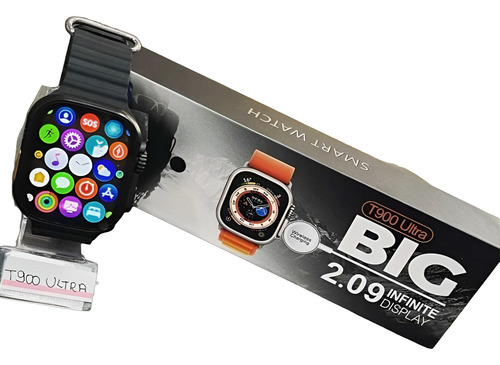 Smartwatch T900 Ultra 2.09 Rosa Pálido Mesh Rosa Pálido Rosa Pálido