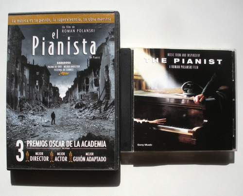 Dvd+cd Bso - El Pianista - Roman Polanski - Chopin
