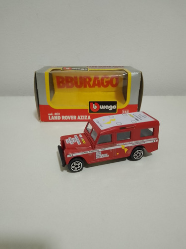 Land Rover Aziza Cod 4131 Bburago 1/43 Rally Trans American (Usado)
