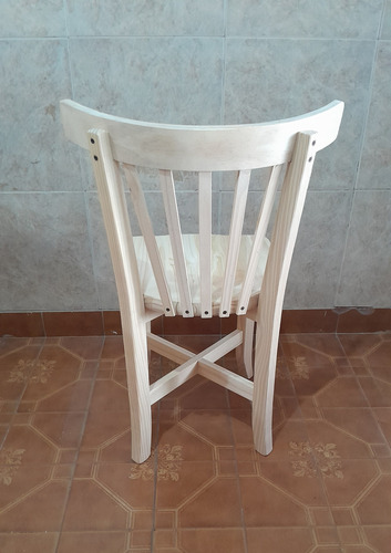 Mesa Extensible + 4 Sillas Thonet, Living Comedor En Pino