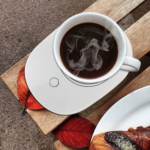Posavasos Con Carga Usb, Temperatura Constante De 55 °c, Cal