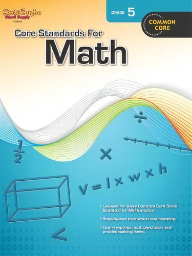 Core Standards For Math, De Steck-vaughn Company. Editorial Steck Vaughn, Tapa Blanda En Inglés