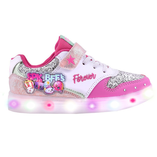 Zapatillas Con Multi Luz Shopkins Footy 610 611 Mundo Manias