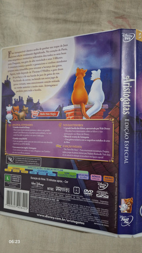 Dvd Frozen+ Divertida Mente +aristogatas+ratatouille Disney