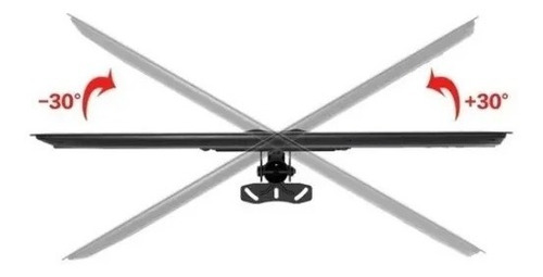 Soporte Base Para Tv Techo Ajustable Inclinacion 32 - 70