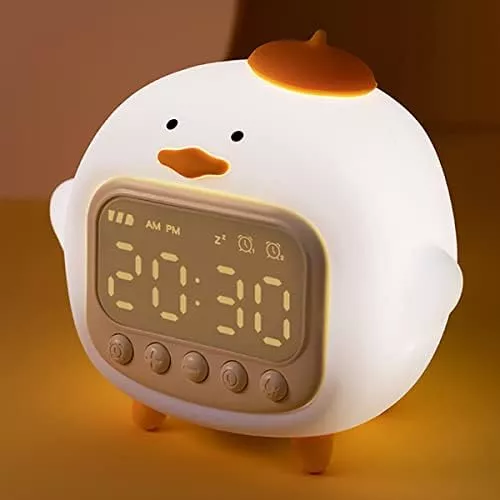 FanShow Reloj despertador para niños, reloj despertador digital