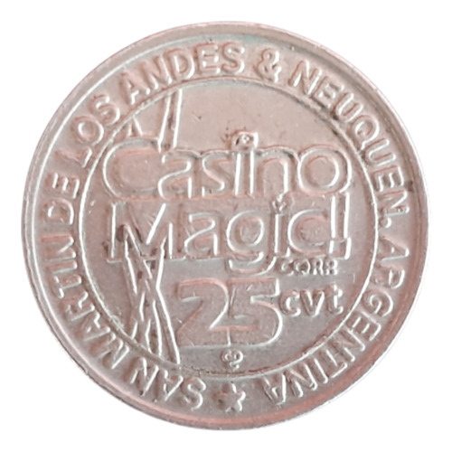 Ficha Casino Magic San Martin De Los Andes Y Neuquen 25 Ctv.