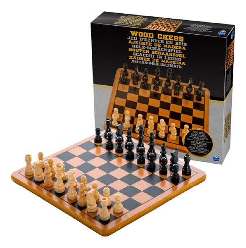 comprar Juego De Mesa Ajedrez Clasico De Madera 27cm