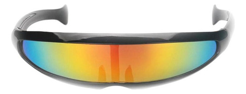 2 / Set Ciclops Espelhados Óculos De Sol Estreitas