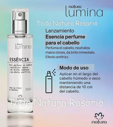 Perfume Para El Cabello Lumina Esencia Todo Natura Rosario