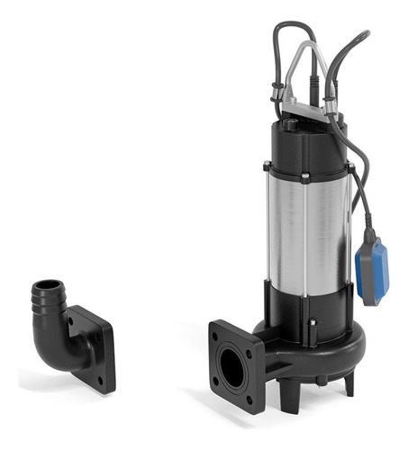 Bomba De Água Submersível Trituradora 1,5cv Claw Cutm-1100h Cor Prateado