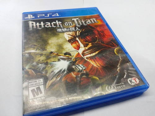 Attack On Titan Ps4 (Usado)