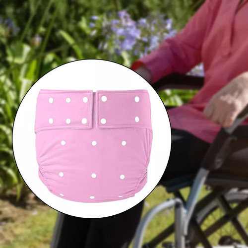 Pañales De Tela Para Adultos Lavables Reutilizable Con Pañal