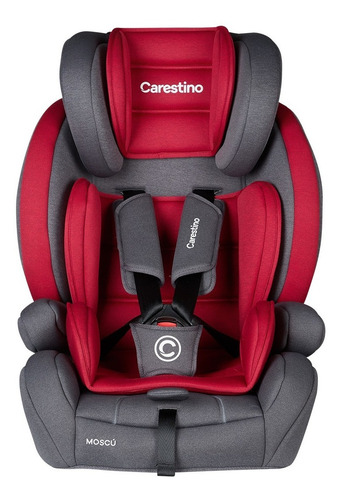 Butaca Silla Auto Bebe 1/2/3 9-36kg Isofix Moscú Rojo
