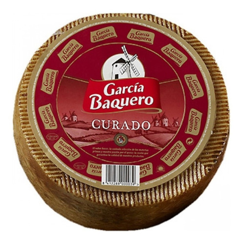 Queso Iberico Curado Garcia Baquero 3 Kilos