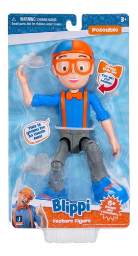 Blippi Muñeco Mi Amigo Blippi Articulado Sonidos 2021