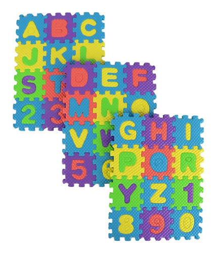 Puzzle Didactico Armable Tapete Infantil Bebes Chico