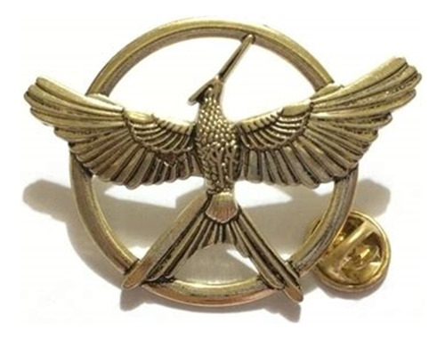 Arg Libro Hunger Games Sinsajo Pin Llavero O Collar Katniss