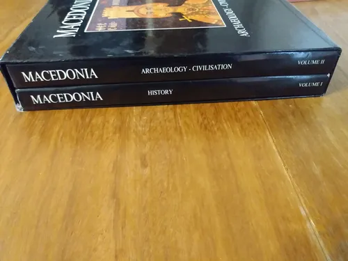 Macedonia: Historia, Civilización - 2 Tomos - En Inglés (Usado)