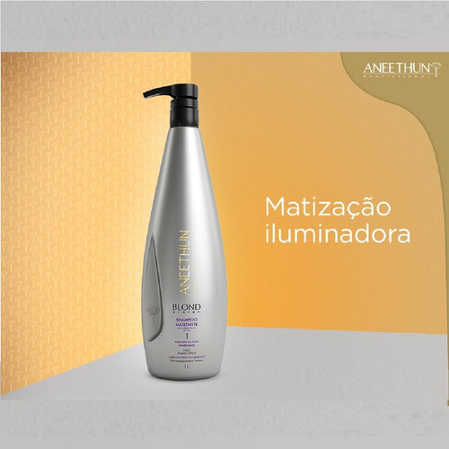 Aneethun Blond System Shampoo Matizante 1 Litro