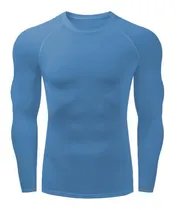 Comprar Remeras Camisetas Gym Manga Larga Deportiva Secado Rápido