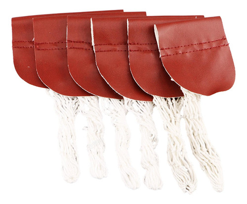 6 Uds Bolsa De Red Para Mesa De Billar Red De Malla Bolsillo