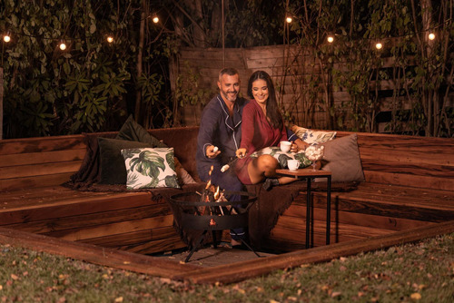 Lareira Externa - Fire Pit - Redonda 60cm