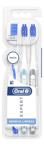 Cepillo de dientes Oral-B Expert Gengiva Limpeza suave x 3 unidades