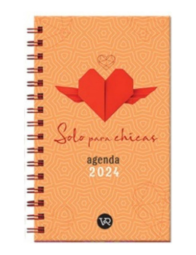 Agenda 2024 Vyr - Solo Para Chicas - Semanal - Origami Color De La Portada Multicolor
