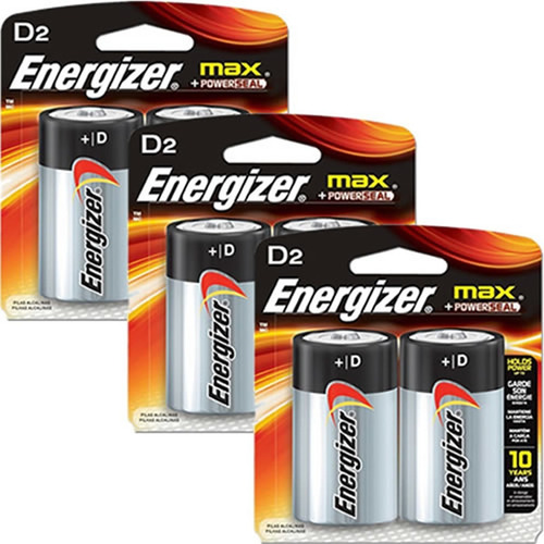 Imagen 2 de 4 de 12 Pilas D Grande Energizer 1.5v Alcalina Linternas, Calefon