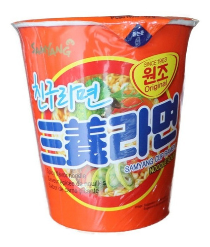 Ramen Coreano Tradicional Samyang Caja 6pzas