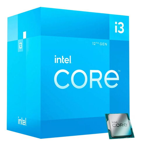 Procesador Intel Core I3-12100 12va. Gen 4,30 Ghz Lga1700