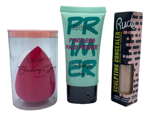 Pack Primer Esponja Y Corrector