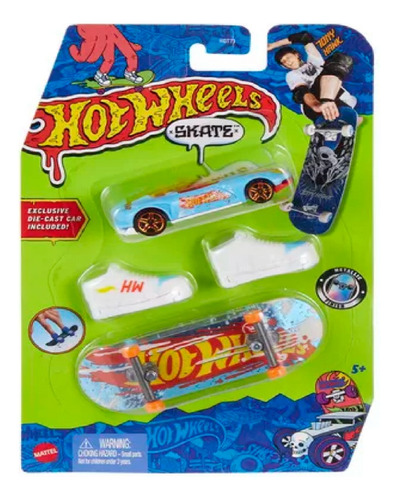 Hot Wheels Vehículo De Juguete Patineta